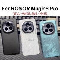 Ốp điện thoại Pin Kính Cho HONOR Magic6 Pro Magic 6 Pro 5G Phía Sau Nhà Ở Cửa Bảng Điều Khiển Thay Thế + Miếng Dán BVL-AN16 BVL-N49