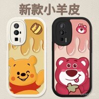 Ốp điện thoại Redmi K60, K50 Supreme Edition E, hoạt hình Winnie, K40 Lotso, K30, silicone Pro, chống sốc, bảo vệ