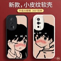 Ốp điện thoại Redmi K60, kiểu cặp đôi dễ thương, ốp silicon chống sốc K40 Pro, K30i, bao phủ toàn bộ mềm mại