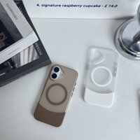 Ốp Điện Thoại Sạc Không Dây Từ Tính Có Thể Tháo Rời Cho IPhone 14 16 11 13 15 12 Pro Max Plus Tản Nhiệt Chất Liệu Mờ Bảo Vệ Vỏ Điện Thoại