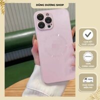 Ốp Điện Thoại Sạc Không Dây Cường Lực Cứng Chống Sốc Có Tấm Bảo Vệ camera Cho IP14 13 12 11 Pro Max