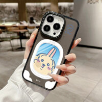 Ốp điện thoại sạc từ tính không dây cho ghế cửa sổ Usagi Tương thích cho IPhone 11 14 15 16 Pro Max 12 13 Pro Max Cover 15 16PLUS Silicone mềm trong suốt Vỏ chống sốc