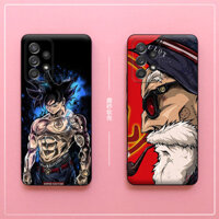 Ốp điện thoại Samsung A73 Dragon Ball Galaxy A53/A52, vỏ bảo vệ Son Goku A32 Saiyan M33, ốp ống kính anime hoạt hình M53, silicone mềm mờ chống sốc cho nam