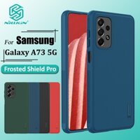 Ốp điện thoại Samsung Galaxy A73 5G NILLKIN Super Frosted Shield Pro TPU PC nhám siêu mỏng chống bám dấu vân tay