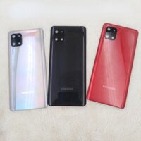 Ốp điện thoại Samsung Galaxy Note 10 Lite Note10lite Vỏ pin cửa sau Vỏ thay thế Bảng điều khiển Bộ phận sửa chữa có khung ống kính máy ảnh + Logo