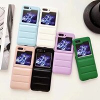 Ốp điện thoại Samsung Z Flip 6 Flip5 Samsung Z Flip 4 Macaron Down Jacket Design Vỏ silicon mềm Samsung Galaxy Z Flip 3 5G Bảo vệ mặt sau chống sốc Z Flip3 Z3 Vỏ sáng tạo
