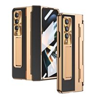 Ốp Điện Thoại Siêu Mỏng Kèm Miếng Dán Cường Lực Bảo Vệ Màn Hình 3 Trong 1 Cho Samsung Galaxy Z FOLD 3 4