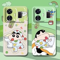 Ốp Điện Thoại Silicon Họa Tiết Crayon Shin-Chan Dành Cho realme gtneo5se Stylo5 Mate2Tgtneo3