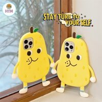 Ốp Điện Thoại Silicon Mềm Hình Trái Lê 3D Cho IPhone 14 13 12 Pro Max 12pro 11