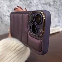 Ốp Điện Thoại Silicon Mềm Chống Rơi Họa Tiết Áo Khoác Phao Có Túi Khí Bảo Vệ lens Cho Iphone 11 12 13 14 Pro Max 14 Plus
