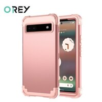 Ốp Điện Thoại Silicone PC Cứng Chống Rơi Vỡ Cho Google Pixel 6A 5A 4A 3A XL 5G Google Pixel 7 6 5 4 3 Pro XL