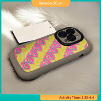 Ốp điện thoại thời trang vintage cho iPhone 16/15 Pro Max/13 Pro Case 11/13/12 Chống bụi Chống sốc XR/XS Max Dễ thương 7/8 Plus Vỏ bảo vệ Sơn tùy chỉnh