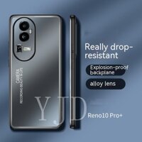 Ốp Điện Thoại TPU Chống Sốc Viền Kim Loại Cho OPPO Reno10 Pro +
