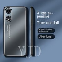 Ốp Điện Thoại TPU Chống Sốc Viền Kim Loại Cho OPPO A78 5G