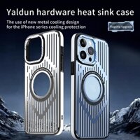 Ốp Điện Thoại tpu Khung Kim Loại Tản Nhiệt Cho iphone 15 14 13 12 pro max plus