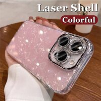Ốp Điện Thoại tpu Mềm Chống Sốc Màu laser Cho iphone 15 pro max 12 13 14 pro max 11