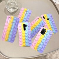 Ốp điện thoại TPU mềm chống sốc họa tiết bong bóng cho Xiaomi Redmi 9T Note 8 Pro 9S 7 10 8A Poco M3 F3 K40 Mi 11 Mi 8