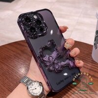 Ốp Điện Thoại tpu Mềm Chống Sốc Phối Kim Tuyến Nước Cho iphone15 14 13 12 11 pro max 15