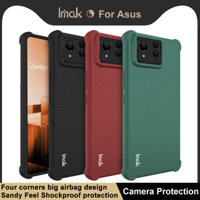 Ốp điện thoại TPU mềm chống sốc Imak ASUS ZenFone 11 Ultra 5G chính hãng Vỏ silicon màu đen mờ