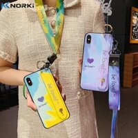 Ốp Điện Thoại TPU Mềm Có Dây Đeo Tay Cho OPPO A12 A12E A7 A5 A5S A3S A9 A91 A83 A59 A79 A1 OPPO F1S F5 F9 F11 F11Pro F17Pro F19Pro Plus