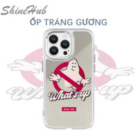 Ốp Điện Thoại Tráng Gương Halloween Haunted House Cho IP 11 12 13 14 15 16 Pro Plus Promax Xsm [04046MJ]