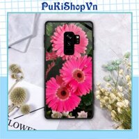 ỐP ĐIỆN THOẠI TRÁNG GƯƠNG SAMSUNG 3 BÔNG HOA ĐỒNG TIỀN MÀU  HỒNG - PUKISHOPVN