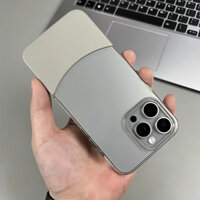 Ốp điện thoại trong suốt cứng 2 trong 1 bằng titan có thể tháo rời cho iPhone 11 Pro Max 12 13 14 15 16 Pro Max Plus Ốp lưng chống sốc kèm theo hoàn toàn