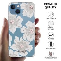 Ốp điện thoại trong suốt phong cách mới KateSpade Vỏ chống sốc cho IPhone 15 14 13 Pro XS Max MiNi 11 Pro X XR XS Max 6S 7 8 Plus SE 2 Samsung Note và S Series