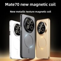 Ốp Điện Thoại Từ Tính Fine Len Cho Huawei Mate 70 Pro Plus Pura 70 Ultra Mate60 50 40 60RS Honor Magic 6 5 100 90 Pro Chống Rơi Bảo Vệ