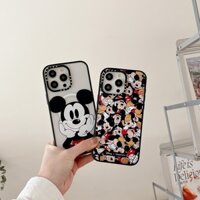 Ốp điện thoại từ tính hình chuột Mickey Casetify Impact 2.0 cho iPhone 16 15 14 13 12 Pro Max, cứng trong suốt