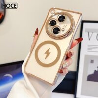 Ốp điện thoại từ tính HOCE Lightning cho OPPO Find N3 5G FindN3 Ốp lưng chống sốc trong suốt