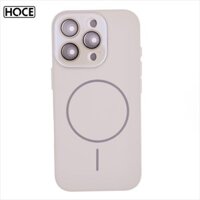 Ốp điện thoại từ tính mềm mại HOCE Skin Feel cho IPhone 16 15 14 13 12 Pro Max có màng ống kính TPU