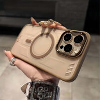 Ốp điện thoại từ tính mờ tản nhiệt cho Iphone 16 Pro Max 16 Plus 13 14 15 Pro Max Vỏ Acrylic cứng mờ Vỏ chống sốc