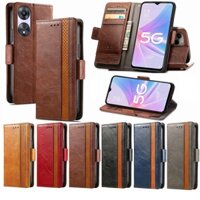 Ốp Điện Thoại Ví Cho VIVO V40 V30 V30e V29 V29e SE Pro Lite E 5G Vỏ Nhúng Nối Thời Trang Nam Flip Folio Vỏ Bảo Vệ Điện Thoại