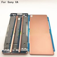 Ốp Điện Thoại Viền Dọc Phía Trước Có Nút Bên Cho Sony Xperia XA F3111 F3112 F3115 +