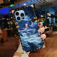 Ốp điện thoại vuông silicone chất lượng cao hình vua rồng cho Vivo V40 V40PRO V40SE V30E V30Lite V30Pro V30 V29 V29e V29Lite V27e V27, phụ kiện bảo vệ chống sốc