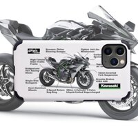 Ốp điện thoại xe máy Kawasaki H2R Thích hợp cho iPhone13x11 Apple 14promax12 Chống sốc plus