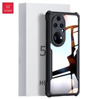 Ốp điện thoại XUNDD chống sốc màu trong suốt cho Huawei P50 Pro P50