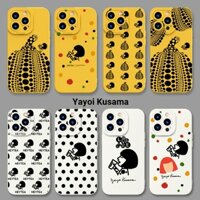 Ốp điện thoại Yayoi Kusama Apple 16 Naixue iPhone15 Vỏ bảo vệ điện thoại 14promax Trừu tượng 13mini Vỏ điện thoại bí ngô