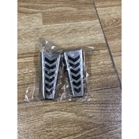 Ốp gác chân sau xe AB Air blade đời 2011->2024 (inox 304 chính hãng HonDa )