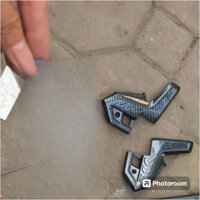 Ốp gác chân sau xe air blade 2020 - Mẫu mới