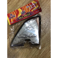 Ốp gác chân sau xe SH nhập khẩu Ý (inox cao cấp sáng bóng )