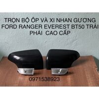 ỐP GÁO GƯƠNG + XI NHAN GƯƠNG FORD RANGER EVEREST MAZDA BT-50 CAO CẤP