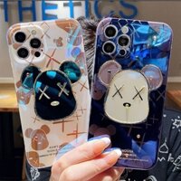 ốp gấu đính đá nhũ iphone