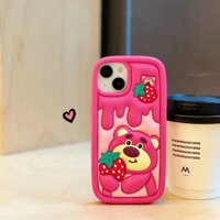 Ốp Gấu Losto và Pooh - ốp lưng iphone đủ các dòng máy- hot trend - xu hướng hiện nay - khuyến mãi sập sàn