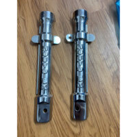 Ốp giảm sóc thụt trước xe Nouvo Lx ( inox cao cấp sáng bóng trắng )