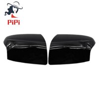 Ốp Gương Chiếu Hậu Xe Hơi Màu Đen Bóng Cho Ford Focus MK2 2005 2006 2007