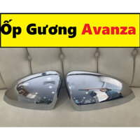 Ốp Gương Chiếu Hậu Xe Toyota AVANZA 2025-23 Mẫu Nhựa ABS Mạ Crom Sáng Bóng