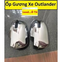 Ốp Gương Chiếu Hậu Xe Mitsubishi Outlander 2025-2018 Nhựa ABS Mạ Crom Sáng Bóng