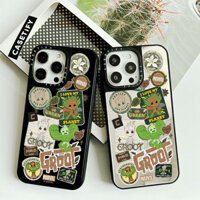 Ốp Gương Nhãn Marvel Groot Cho IPhone 11 12 13 Mini 14 15 16 Pro Max X XR XS Max SE2 6 6s 7 8 Plus Ốp điện thoại Mềm PC Ốp điện thoại Cứng Có Bao Bì